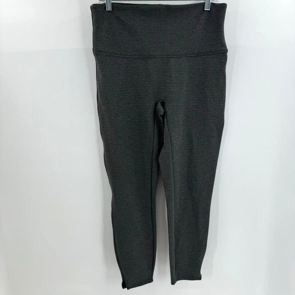 Spanx Size XL Gray The Perfect Ankle Slit Ponte Knit Pants - Picture 1 of 5